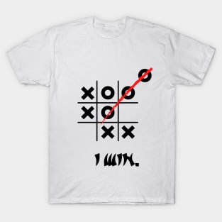 Funny T Shirt - Tic tac toe T-Shirt